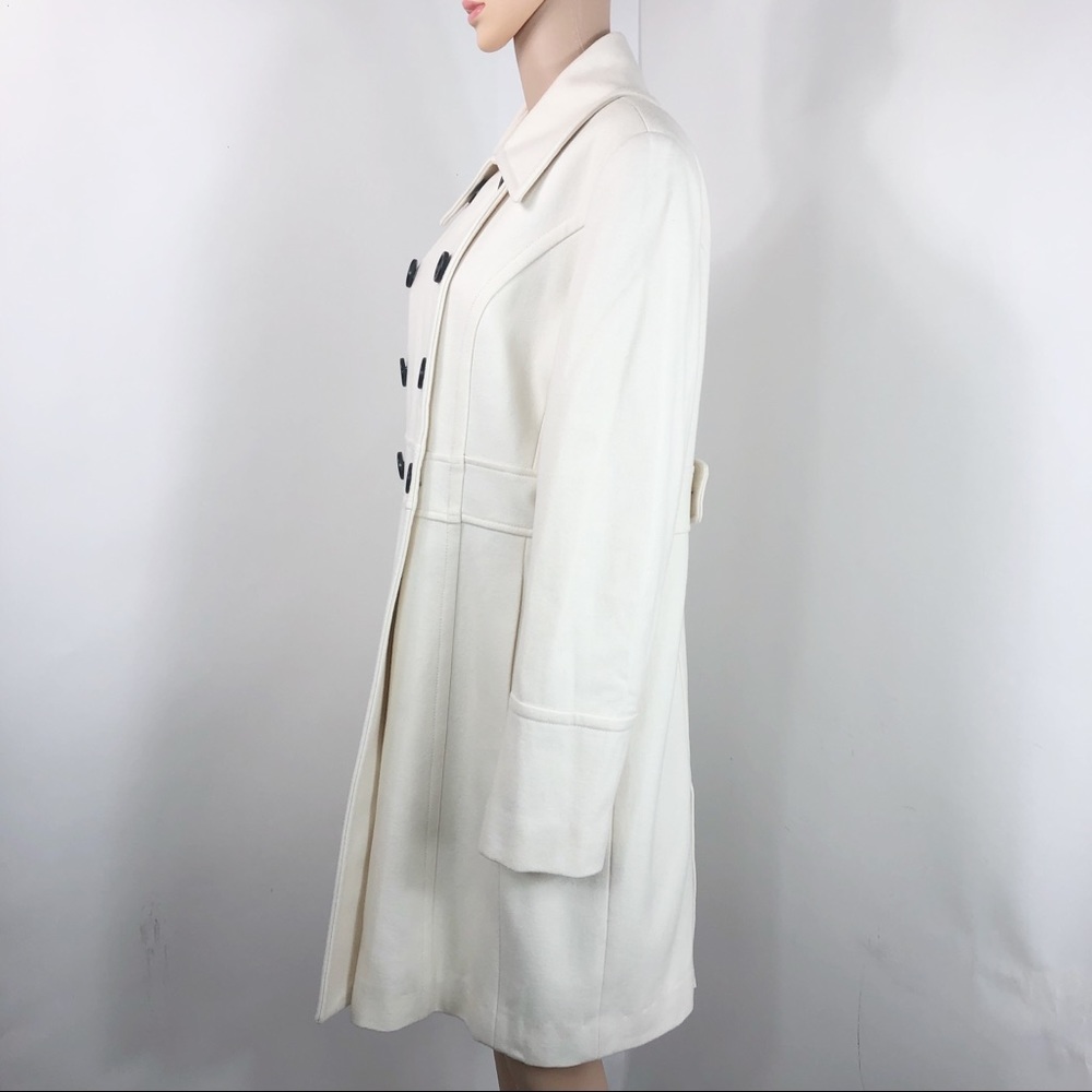 Guess double breasted cream coat XL - Picture 3 of 8